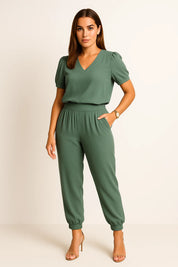Zweiteiliges Bluse und Hose Set