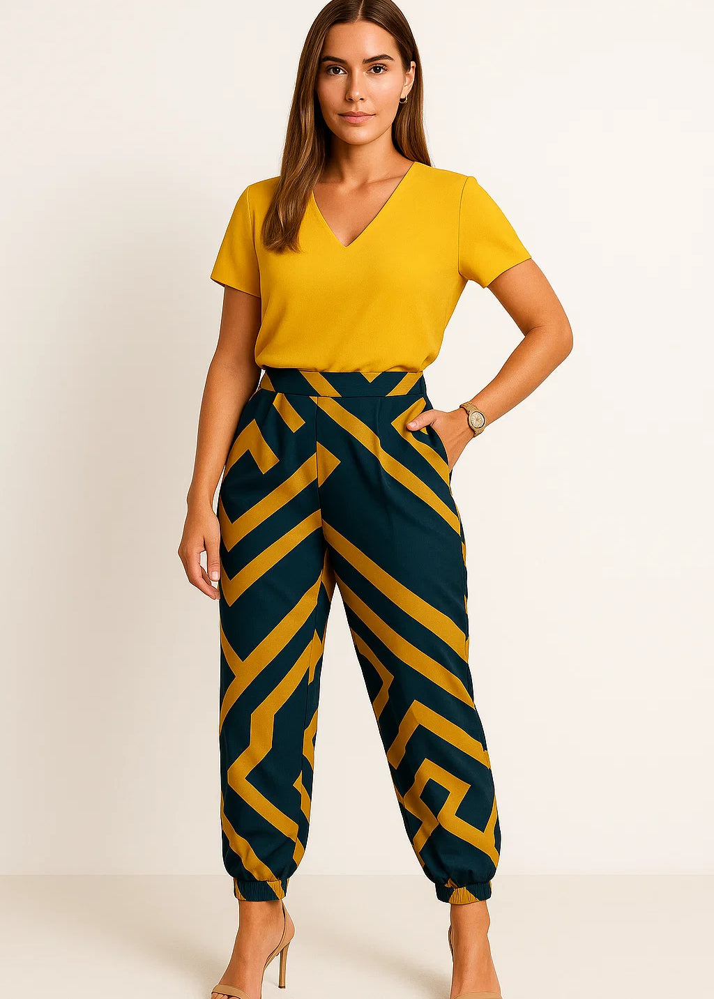 Zweiteiliges_Bluse_und_Hose_Set_Yellow.webp