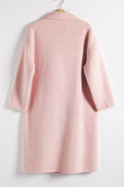 Geknöpfter langer Mantel Damen