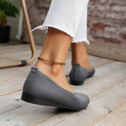 Damen Flache Schlupfschuhe