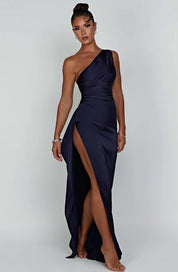Elegantes Maxikleid mit Seitenschlitz