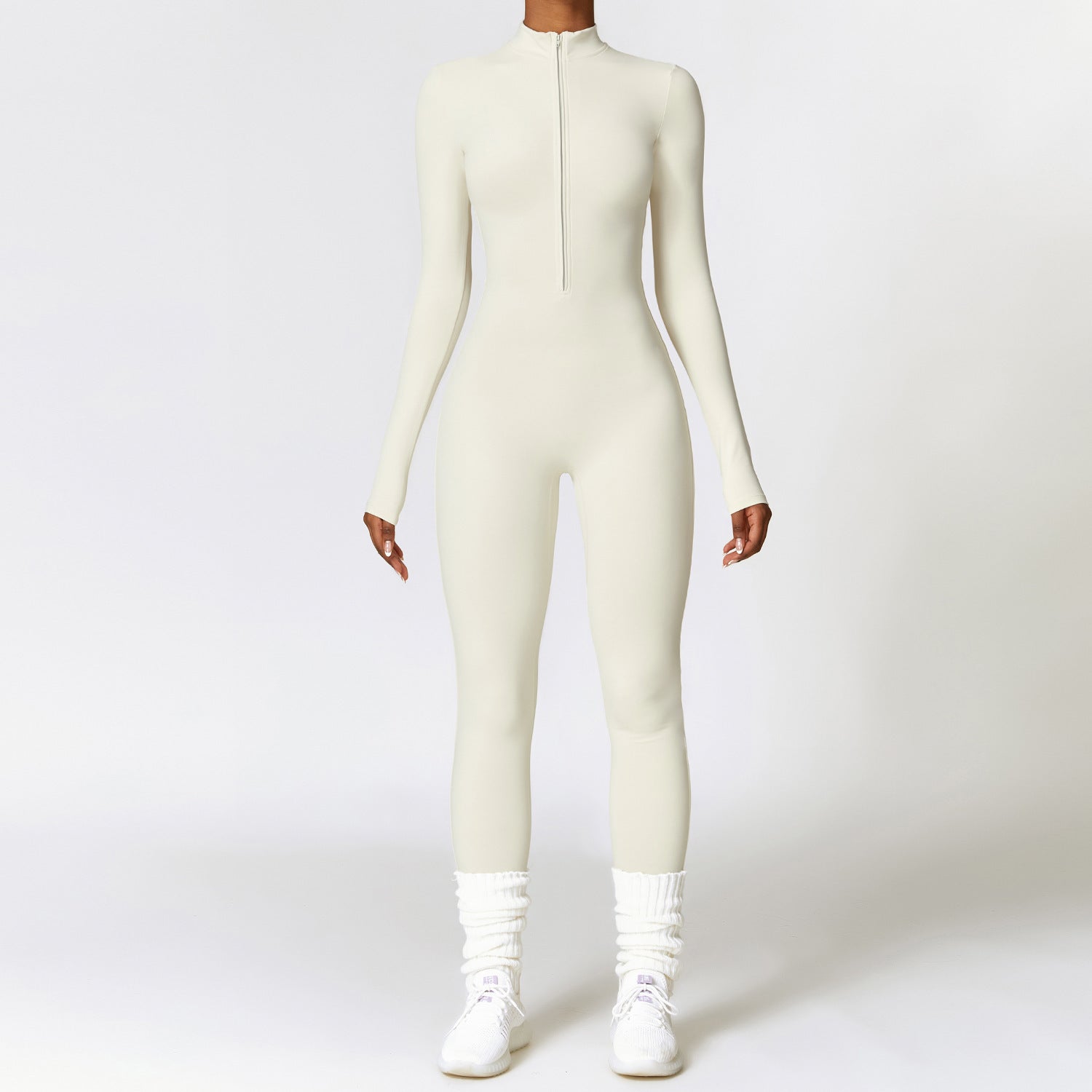 Damen Jumpsuit mit Reißverschluss