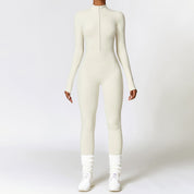 Damen Jumpsuit mit Reißverschluss