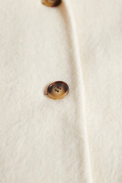 Geknöpfter langer Mantel Damen