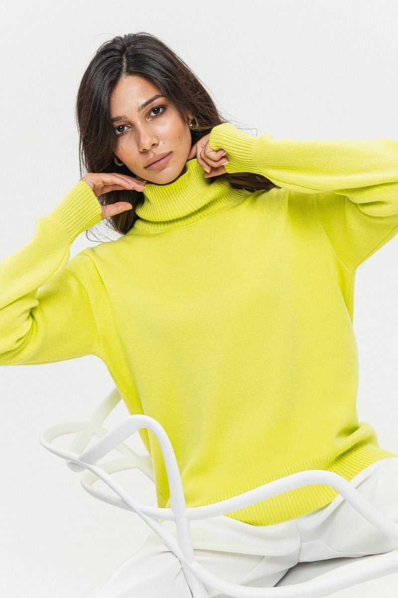 Damen Rollkragenpullover