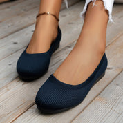Damen Flache Schlupfschuhe