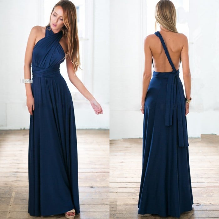 Sommerliches Unendlichkeit Kleid