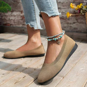 Damen Flache Schlupfschuhe