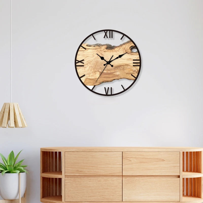 WuniRing Transparente Wanduhr