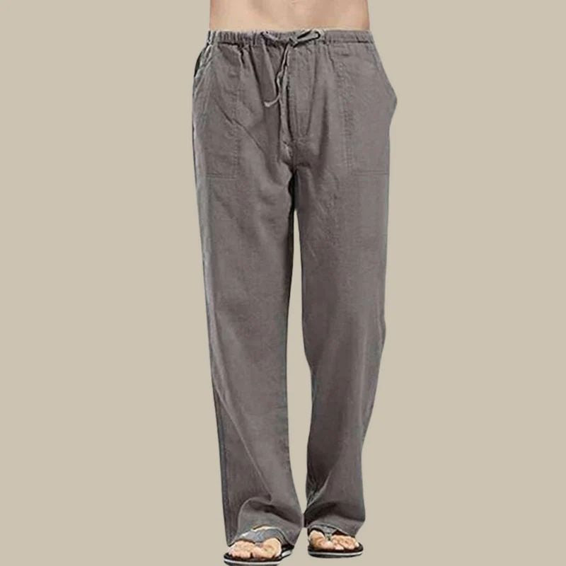 Freizeithose mit Kordelzug und Seitentaschen