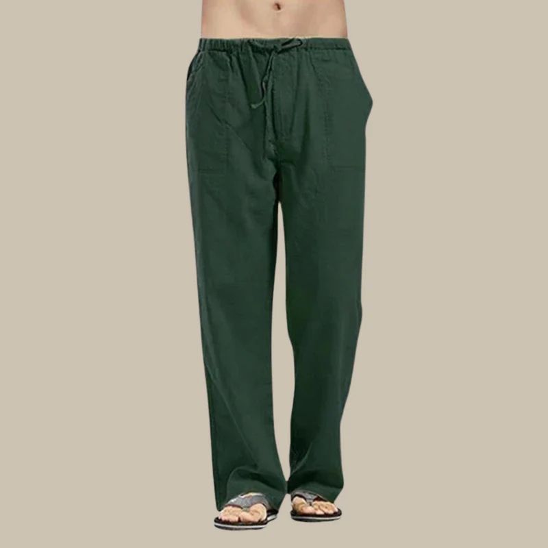 Freizeithose mit Kordelzug und Seitentaschen