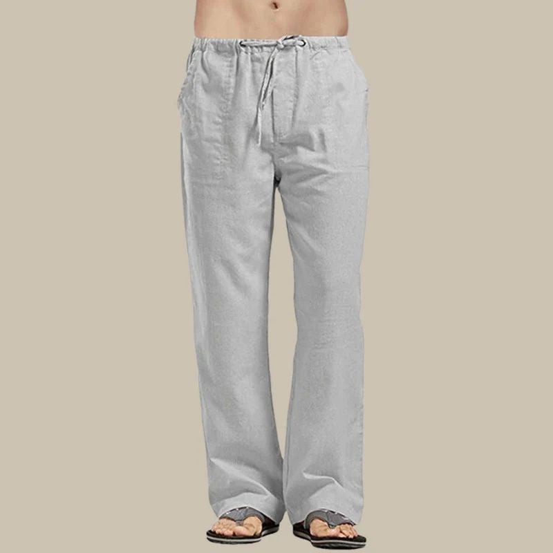 Freizeithose mit Kordelzug und Seitentaschen