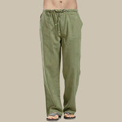 Freizeithose mit Kordelzug und Seitentaschen