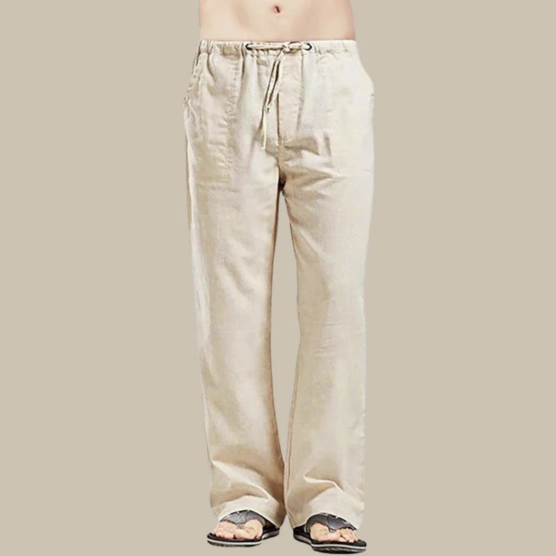 Freizeithose mit Kordelzug und Seitentaschen