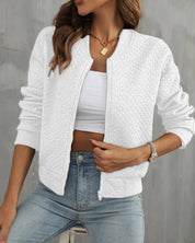 Damen Kurze Übergangsjacke