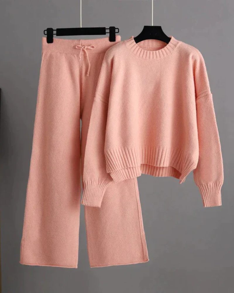 Damen zweiteiliges Strickset