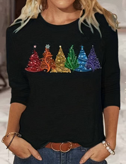 Stilvolle Damen Weihnachtspullover