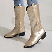 Moderne Damen Cowboystiefel