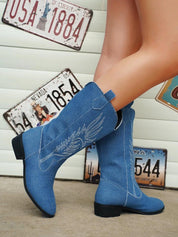 Moderne Damen Cowboystiefel
