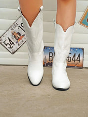 Moderne Damen Cowboystiefel