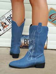 Moderne Damen Cowboystiefel