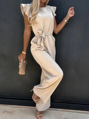 Jumpsuit mit Schmetterlingsärmeln