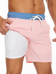 Herren Badeshorts mit Innentasche