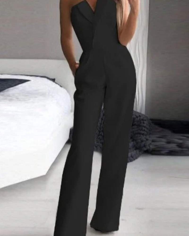Eleganter Damen Hochzeit Jumpsuit