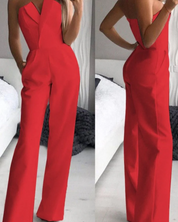 Eleganter Damen Hochzeit Jumpsuit