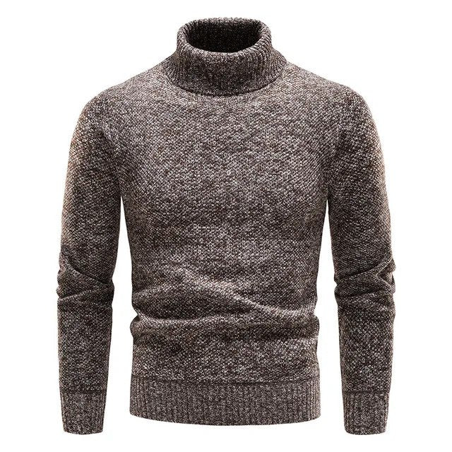 Moderner Rollkragenpullover Herren