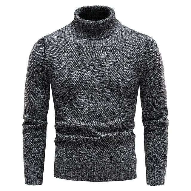 Moderner Rollkragenpullover Herren