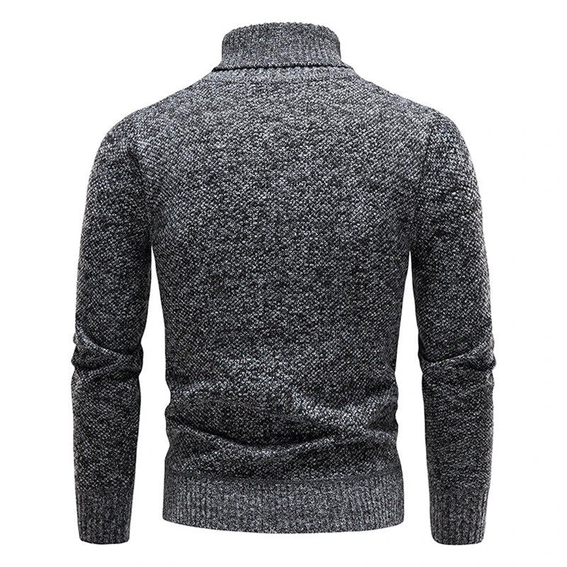 Moderner Rollkragenpullover Herren