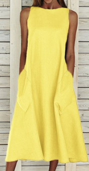 Elegantes Baumwollkleid