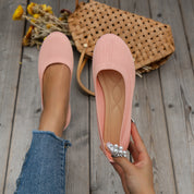 Damen Flache Schlupfschuhe