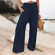 Weit geschnittene Sommerhose
