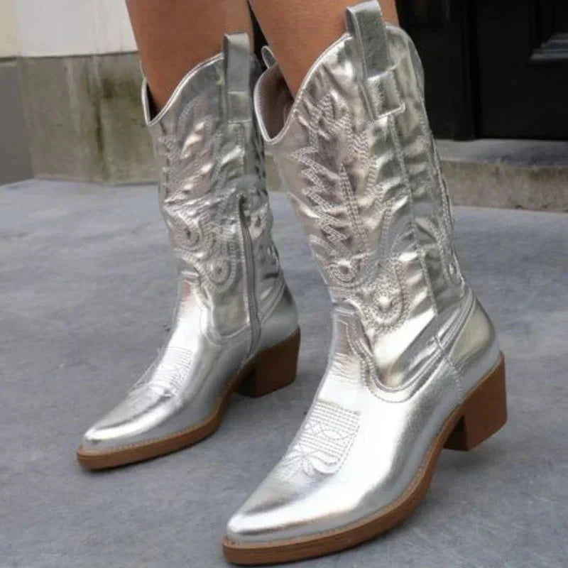 Bequeme Moderne Cowboystiefel