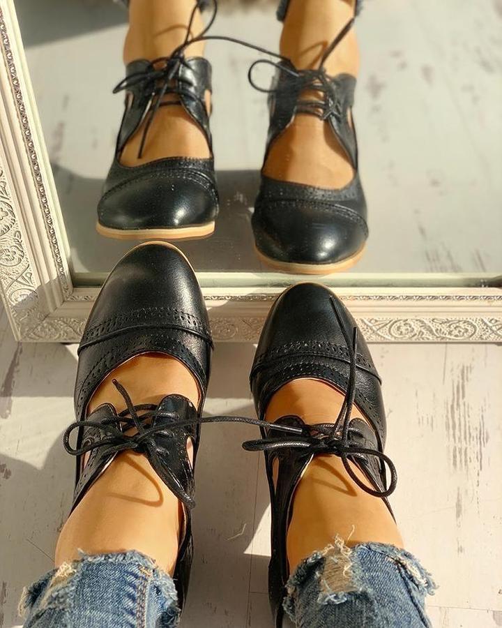Orthopädische Vintage-Schuhe