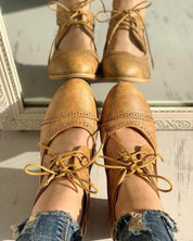 Orthopädische Vintage-Schuhe