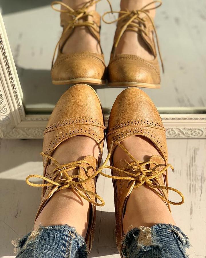 Orthopädische Vintage-Schuhe
