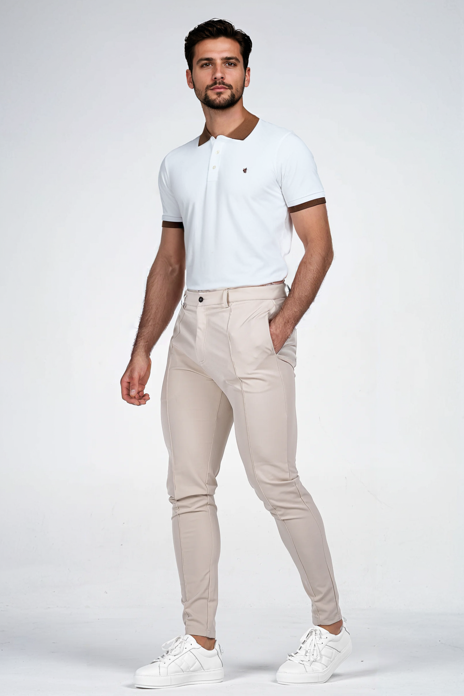 Herren Slim Fit Hose