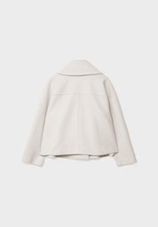 Eleganter Damen Zweireihiger Kurzmantel