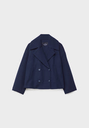 Eleganter Damen Zweireihiger Kurzmantel