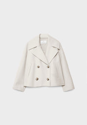 Eleganter Damen Zweireihiger Kurzmantel