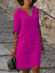Elegantes Kleid mit Bauchbedeckung