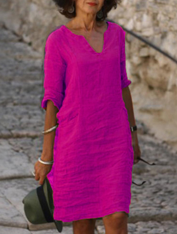 Elegantes Kleid mit Bauchbedeckung