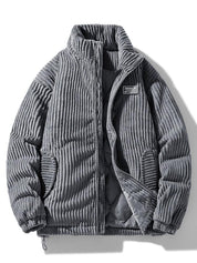 Stylische Bomber Cordjacke