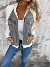 Stilvolle Damen Denim jacke