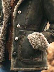 Retro Damenjacke mit Kragen