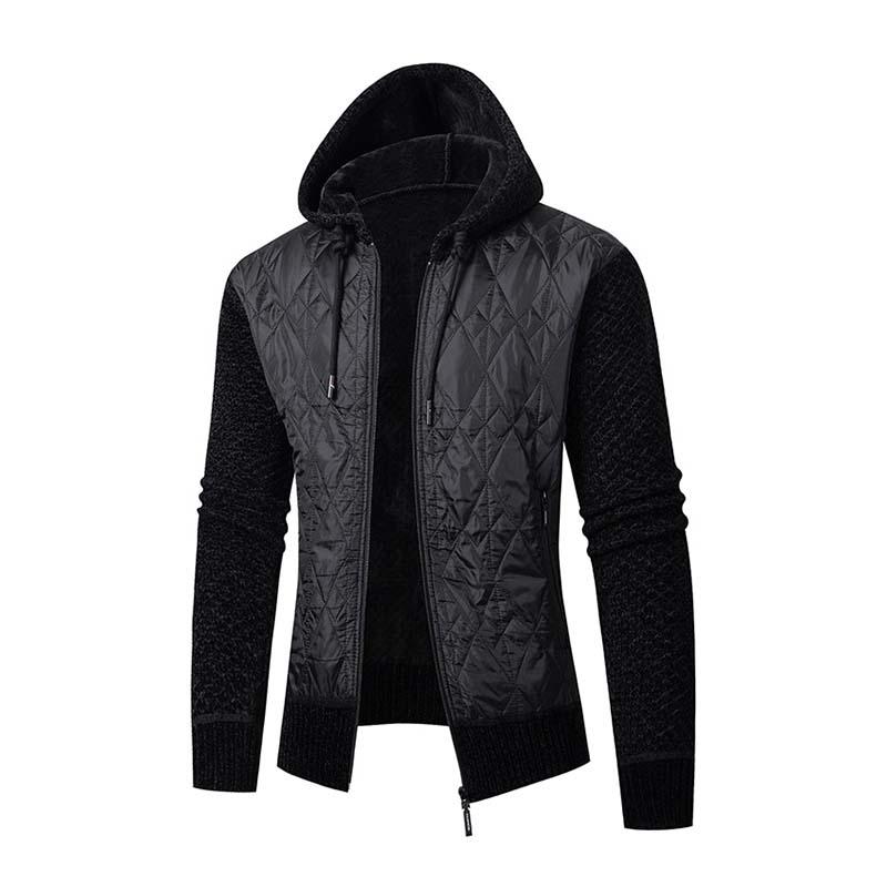 Herren Kapuzenjacke mit Reißverschlus