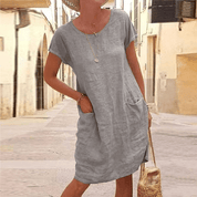 Sommerkleid mit Fronttaschen